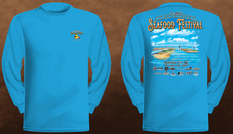 2024 NC Seafood Festival Long Sleeve T-Shirt - Royal Caribbean