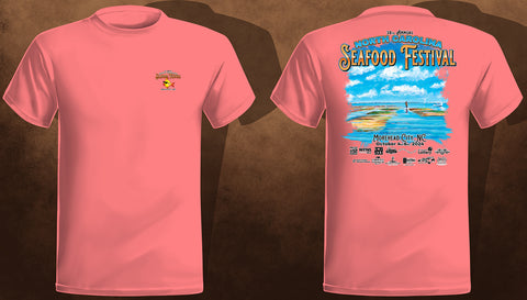 2024 NC Seafood Festival T-Shirt - Watermelon